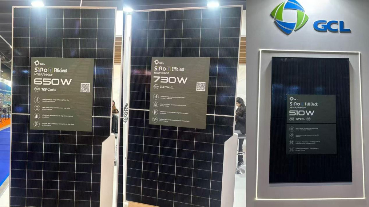 GCL Showcased High-Efficiency PV Modules and FBR Granular Silicon at ENEX 2026